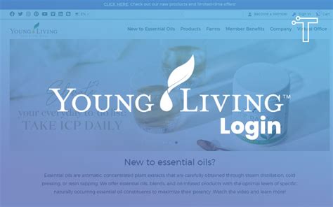 Contact Us. . Young living login
